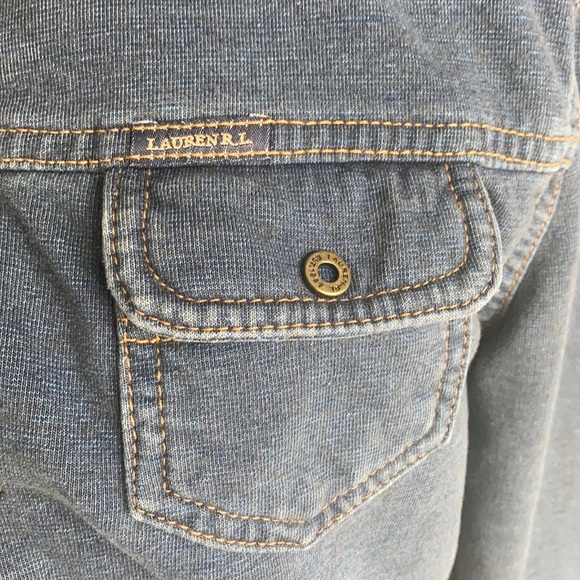 Lauren Dry Goods Supply Co zip close jean jacket - Picture 6 of 15